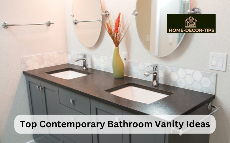 What are the top contemporary bathroom vanity ideas?